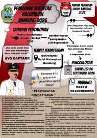 PENDAFTARAN BAKAL CALON LURAH BANDUNG 2026 SUDAH DIMULAI